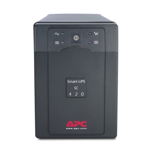 ИБП APC Smart-UPS 420VA/260W, 230V, Line-Interactive, Data line surge protection, Hot Swap User Replaceable Batteries, PowerChute