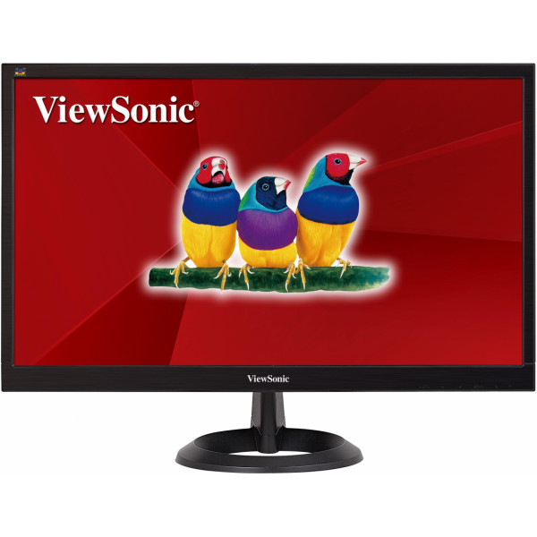 Монитор ViewSonic 21.5" VA2261-2 LED, 1920x1080, 5ms, 200cd/m2, 90°/65°, 600:1, D-Sub, DVI, Glossy Black