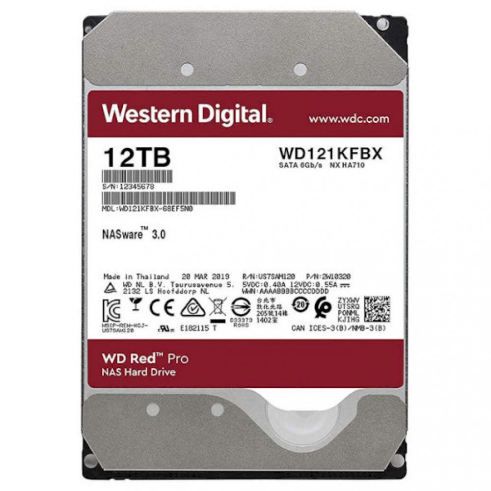 Жесткий диск Western Digital HDD 3.5" 12000 GB WD121KFBX