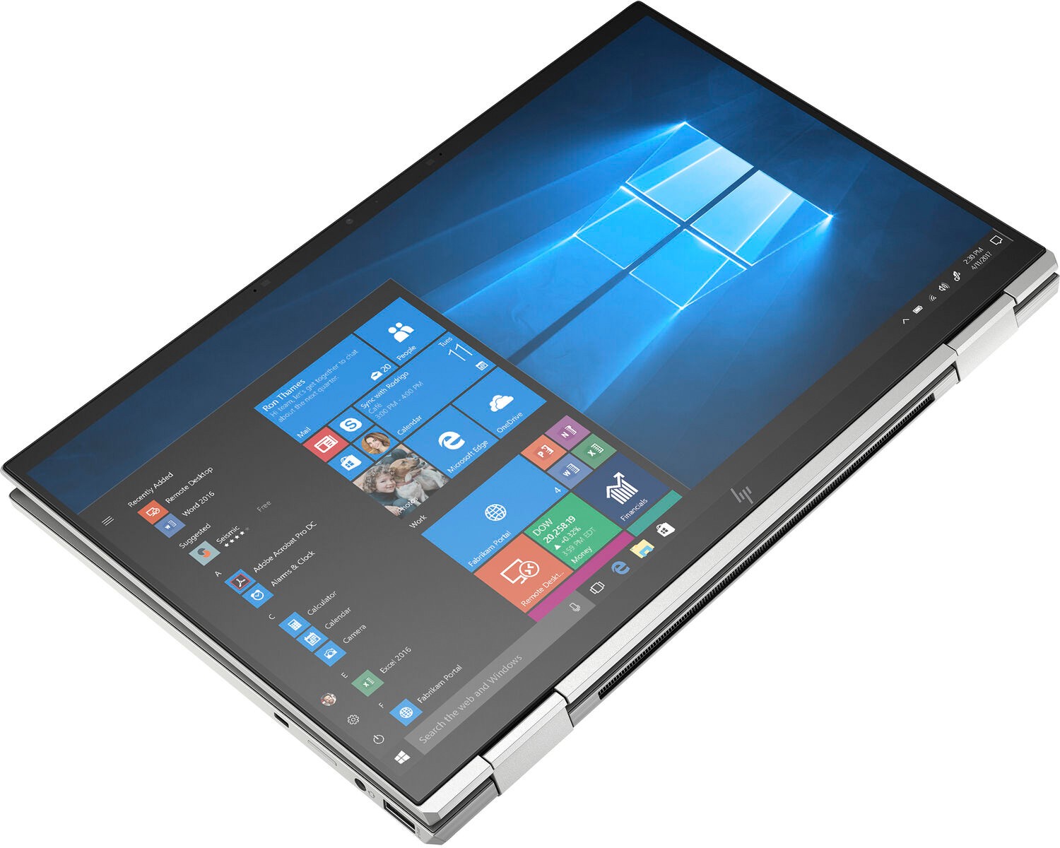 Ноутбук HP Elitebook x360 1030 G7 13.3"(1920×1080)/Touch/Intel Core i5 10210U(1.6Ghz)/16384Mb/512SSDGb/noDVD/Int:Intel UHD Graphics/war 3y/1.27kg/Metallic Grey/W10Pro + 1000nit,sureV,Pen-39469