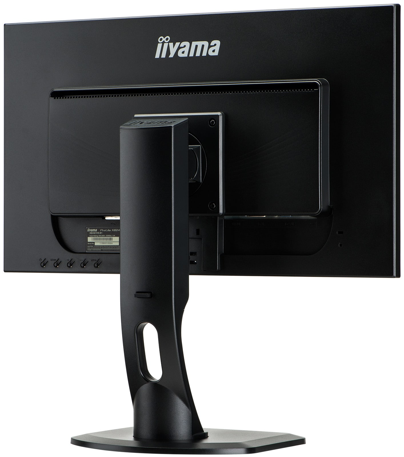 Монитор Iiyama 23.6" ProLite XB2481HS-B1 черный VA LED 6ms 16:9 DVI HDMI M/M матовая HAS Pivot 250cd 178гр/178гр 1920x1080 D-Sub FHD 5.5кг-14078