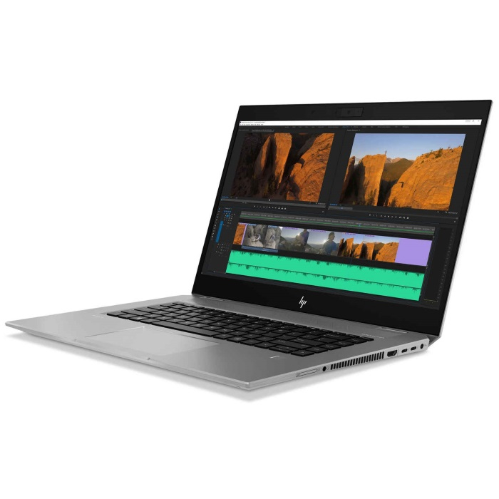 Ноутбук HP ZBook 15 Studio G5 Core i7-9850H 2.6GHz,15.6" UHD (3840x2160) IPS ALS AG,nVidia Quadro P1000 4Gb GDDR5,16Gb DDR4-2666(1),512Gb SSD,96Wh LL,FPR,2.1kg,3y,Silver,Win10Pro-15557