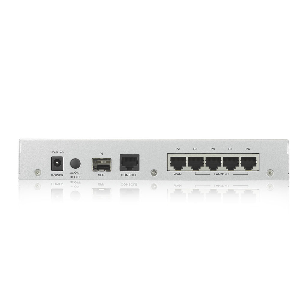 Межсетевой экран ZYXEL VPN50 ZyWall VPN Firewall Appliance 5 GE Copper/1 SFP, 800 Mbit/S Firewall Throughput, 50 Ipsec VPN Tunnels-32988