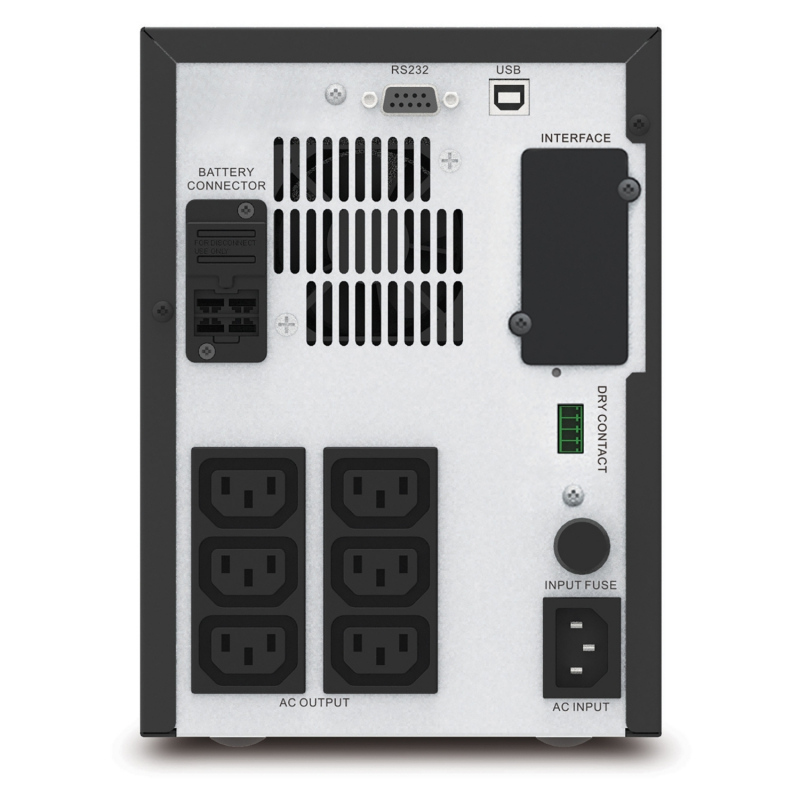 ИБП APC Easy UPS SMV 750VA/525W, Line-Interactive, 220-240V 6xIEC C13, SNMP slot, USB, 2 y. war.-45741