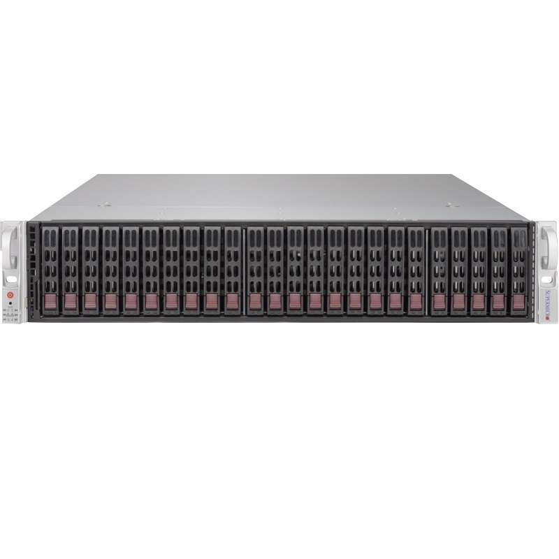 Сервер Supermicro SYS-2028U-TR4+ (Complete Only) - 2U, 2xLGA2011-r3, 24xDDR4, 24x2.5"HDD, 4xGbE, IPMI