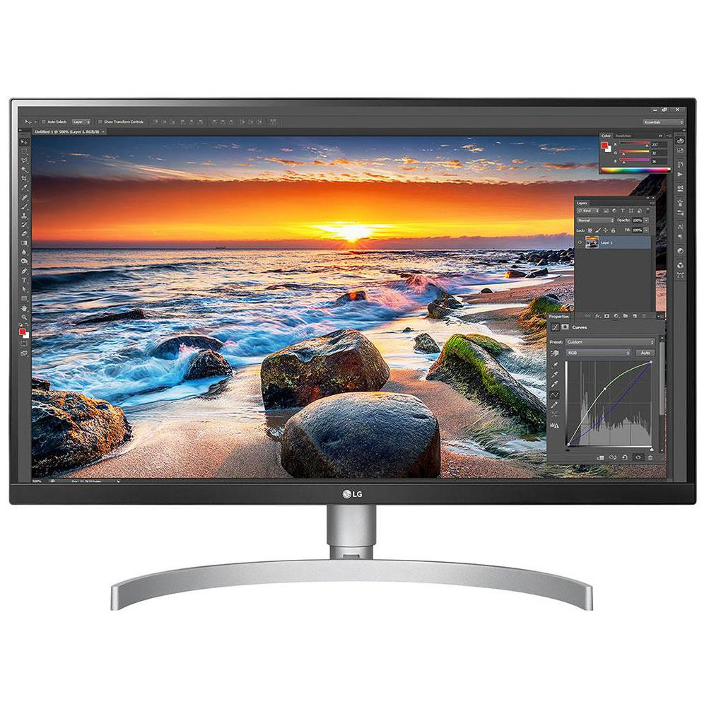Монитор LG 27" 27UL850-W черный IPS LED 16:9 HDMI M/M матовая HAS 1000:1 350cd 178гр/178гр 3840x2160 DisplayPort Ultra HD 6.2кг