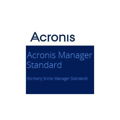 Acronis Manager - Standard
