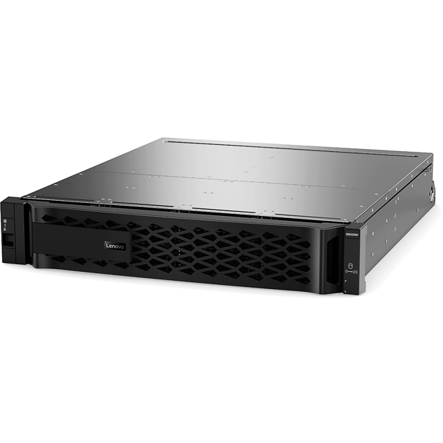 Система хранения данных Lenovo ThinkSystem DM5000F, 12x960GB SSD, Premium Bundle 9.7, NVE, 10G BaseT