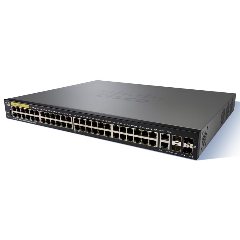 Коммутатор Cisco SF350-48MP 48-port 10/100 POE Managed Switch