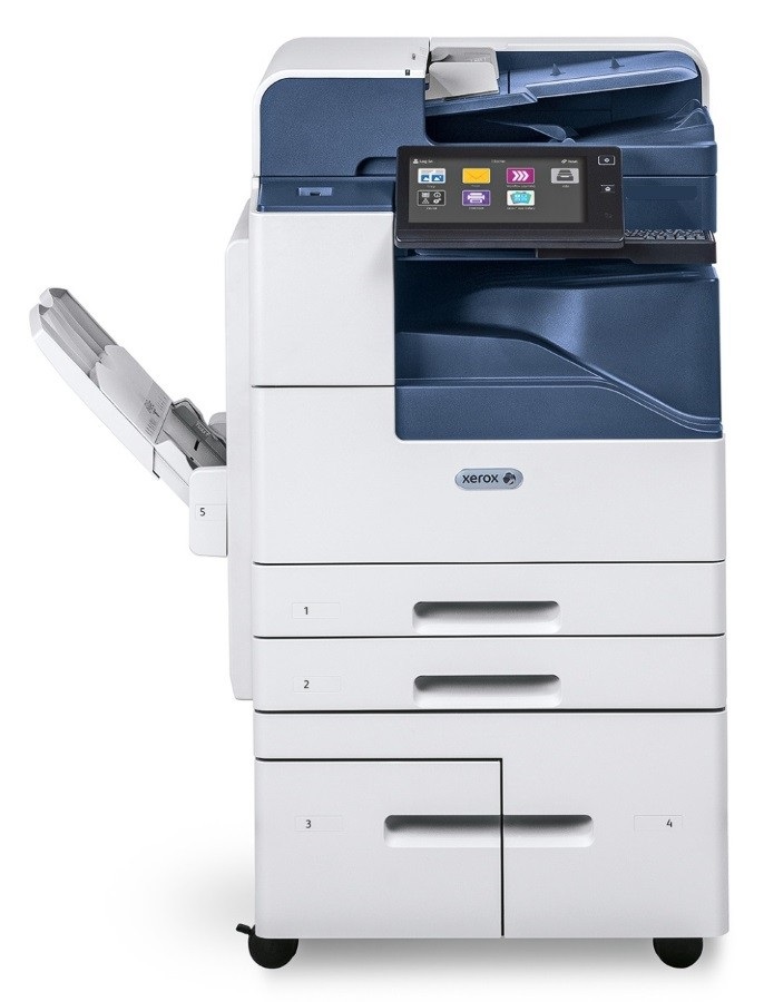 МФУ Xerox AltaLink B8055, 4700 листов, обходной лоток, с центральным лотком со сдвигом до 400 листов ALB8055