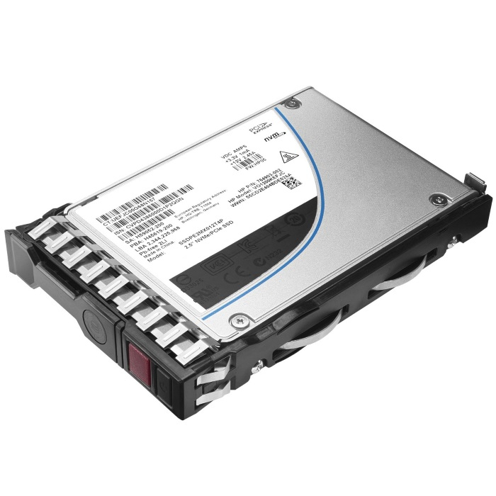 Накопитель HPE 480GB 2.5"(SFF) NVMe x4 Lanes Read Intensive Hot Plug SCN DS SSD (for HP Proliant Gen9/Gen10 servers) 875587-B21