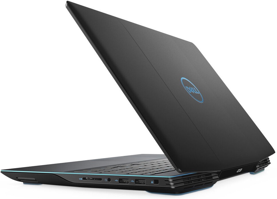 Ноутбук Dell G3 3500 Core i5 10300H/8Gb/SSD256Gb/nVidia GeForce GTX 1650 4Gb/15.6" WVA/FHD (1920x1080)/Windows 10/black/WiFi/BT/Cam-39069