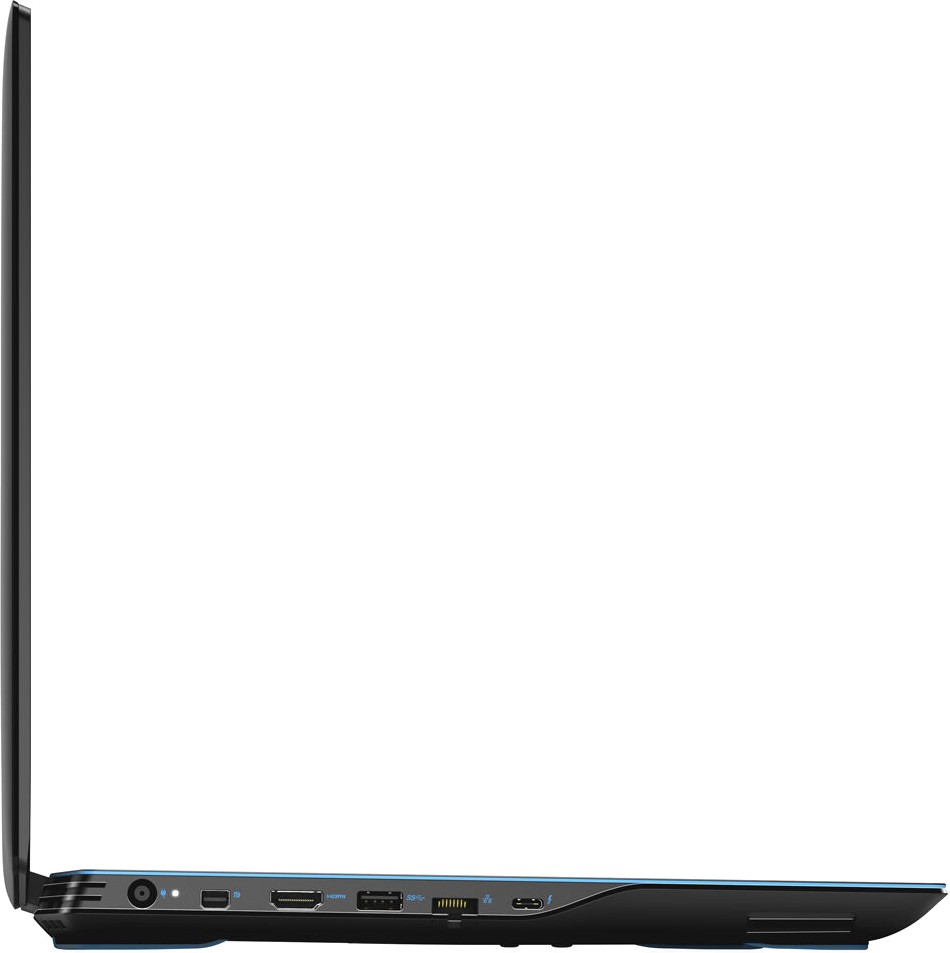 Ноутбук Dell G3 3500 Core i5 10300H/8Gb/SSD256Gb/nVidia GeForce GTX 1650 4Gb/15.6" WVA/FHD (1920x1080)/Windows 10/white/WiFi/BT/Cam-39072