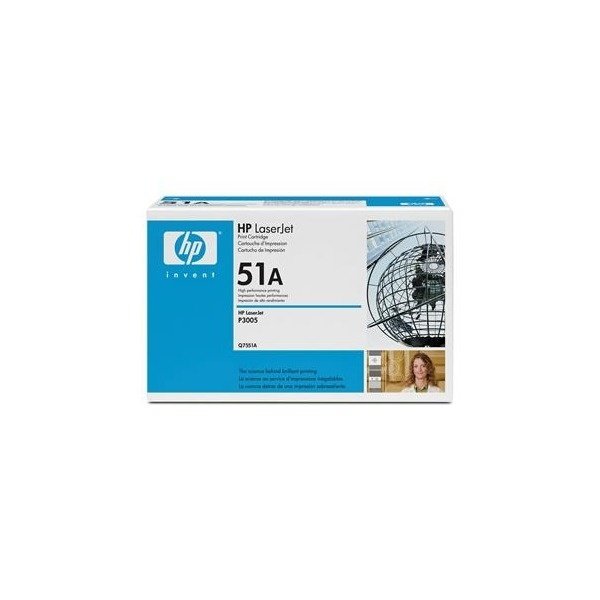 Тонер-картридж HP LaserJet Q7551A Black Print Cartridge