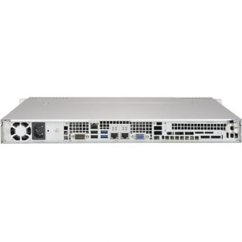 Сервер Supermicro SYS-5019S-MT - 1U, 350W, LGA1151, iC236, 4xDDR4 ECC, 4x3.5" HDD, 2x10GbE, IPMI, PCI-Ex8-28105