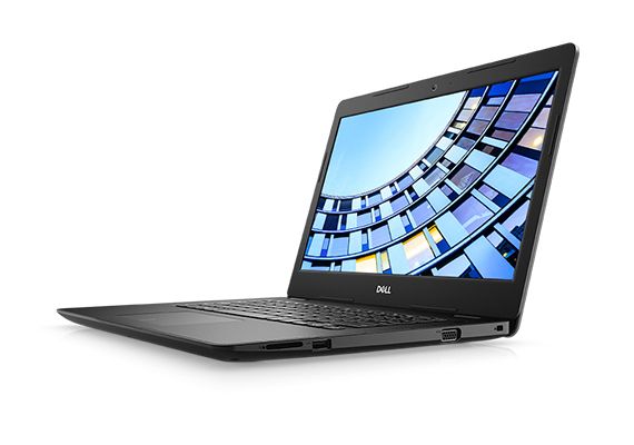 Ноутбук Dell Vostro 3481 Core i3 7020U/4Gb/1Tb/Intel HD Graphics 620/14"/HD (1366x768)/Windows 10 Home Single Language 64/black/WiFi/BT/Cam 3481-4103