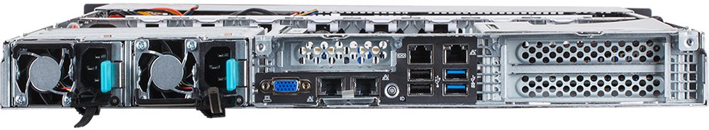 Серверная платформа Gigabyte R180-F34 1U, 2 x LGA2011-3, Intel C612, 24 x DDR4, 4 x 3.5" SATA, 2xGigabit Ethernet (1000 Мбит/с), 1600 Вт-41179