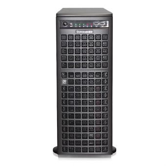 Сервер SuperMicro SYS-7049GP-TRT Tower, 2xLGA3647, iC621, 16xDDR4, 8x3.5, 1xM.2 PCIE 22110, 6x PCIEx16, 2x10GbE, IPMI, 2x2200W, 4U Rackmountable with 