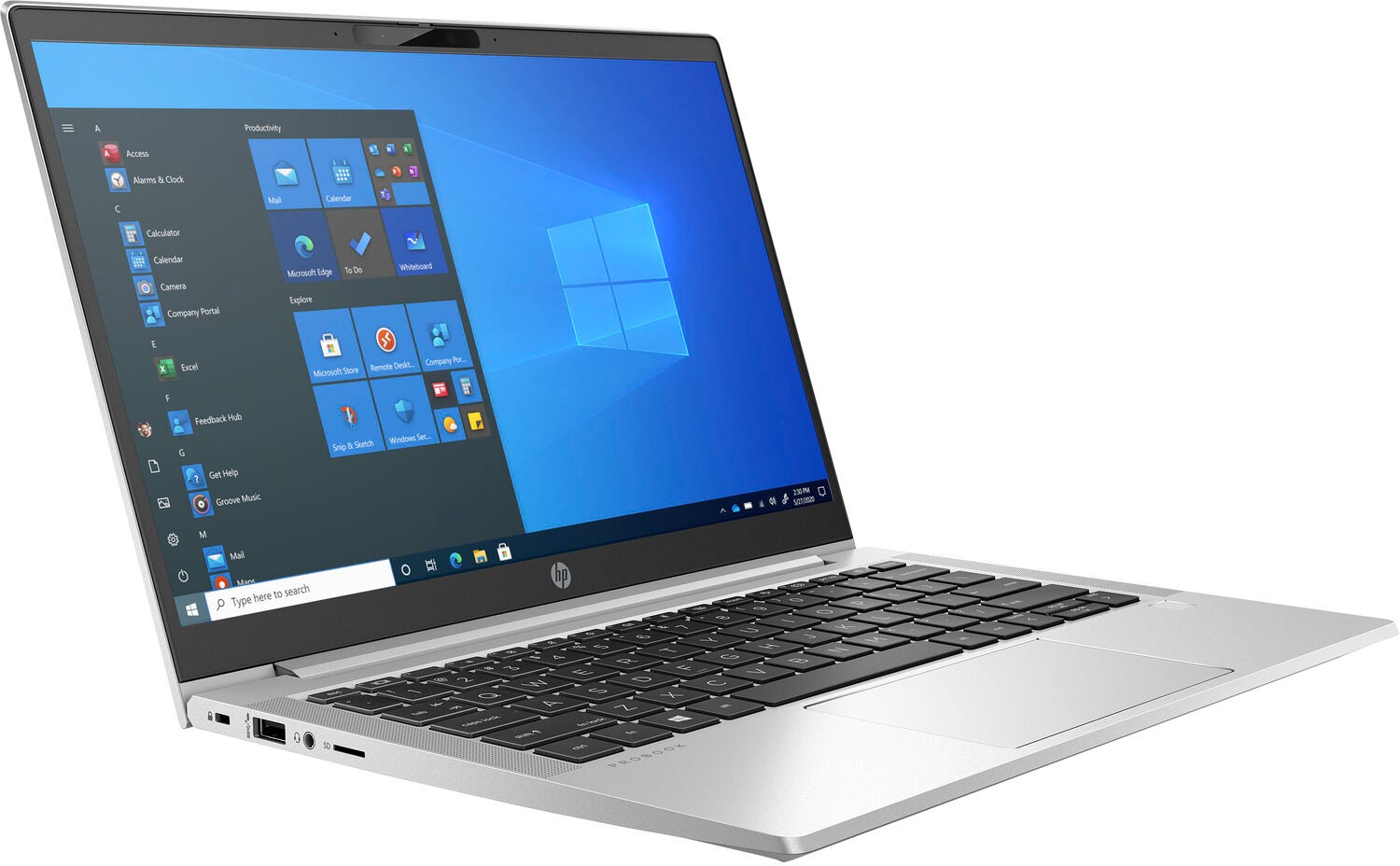 Ноутбук HP ProBook 430 G8 Core i3-1115G4 3.0GHz, 13.3 FHD (1920x1080) AG 8GB DDR4 (2x4GB),256GB SSD,45Wh LL,FPR,1.5kg,1y,Silver,Win10Pro-39391