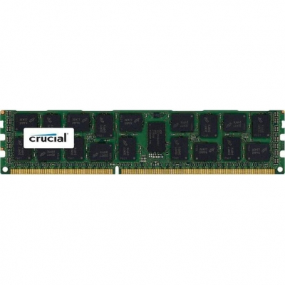 Оперативная память Crucial 16GB DDR3L 1600 MT/s (PC3-12800) DR x4 RDIMM 240p CT16G3ERSLD4160B