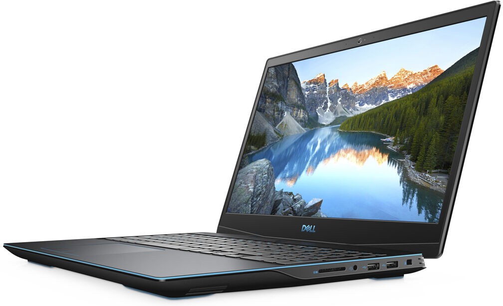 Ноутбук Dell G3 3500 Core i5 10300H/8Gb/SSD256Gb/nVidia GeForce GTX 1650 4Gb/15.6" WVA/FHD (1920x1080)/Windows 10/white/WiFi/BT/Cam-39068