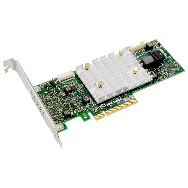 Raid контроллер Microsemi Adaptec SmartRAID 3151-4i Single,4 internal port,PCIe Gen3 ,x8,1 GB DDR4,RAID 0/1/10,RAID 5/6/50/60,FlexConfig,maxCache 4.0 2294900-R