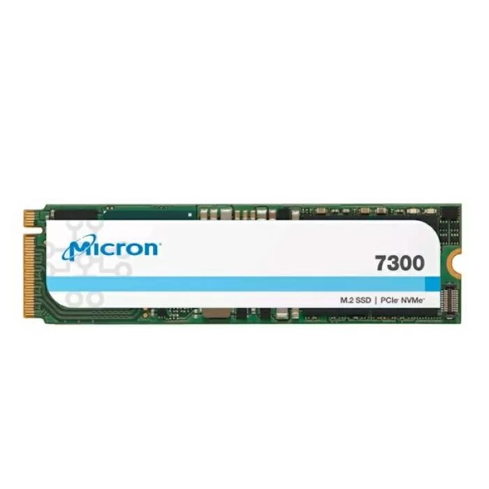 Накопитель Micron M.2 22110 1920GB 7300 PRO Enterprise SSD MTFDHBG1T9TDF-1AW1ZABYY NVME, 3000/1550, IOPS 396/55K, MTTF 2M, 3D TLC, 512e, 4200TBW, 1.2D