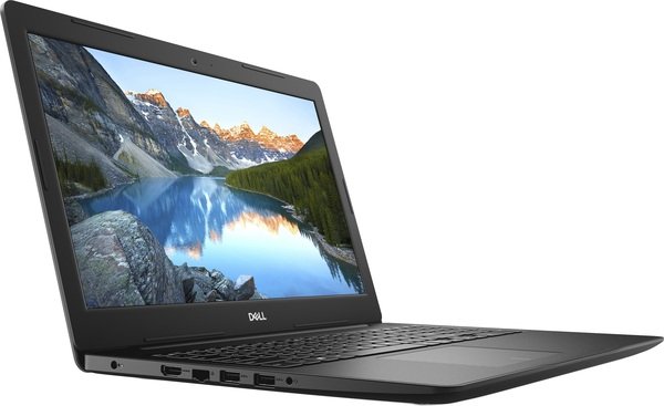 Ноутбук Dell Inspiron 3584 Core i3 7020U/4Gb/SSD128Gb/Intel UHD Graphics 620/15.6"/FHD (1920x1080)/Windows 10/black/WiFi/BT/Cam
