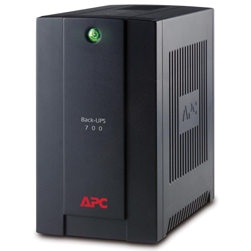 ИБП APC Back-UPS BX700U-GR 390Вт 700ВА черный