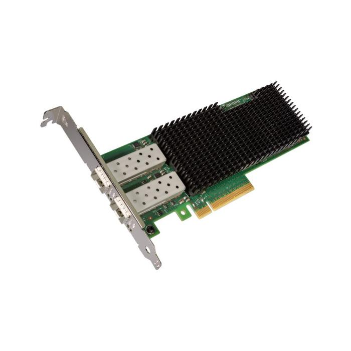 Сетевой адаптер Intel XXV710-DA2 Ethernet Converged Network Adapter 2x SFP28, 25GbE/10GbE/1GbE, PCI-E v3 x8, iSCSI, FCoE, NFS, VMDq. PCI-SIG* SR-IOV XXV710DA2G1P5