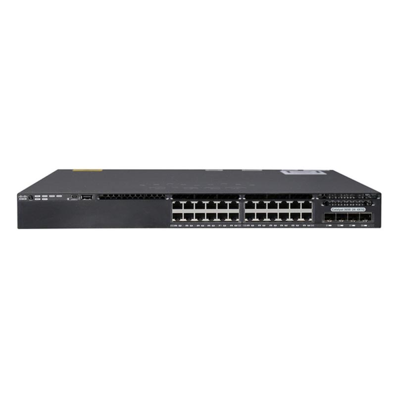 Коммутатор Cisco Catalyst 3650 24 Port Data 4x1G Uplink IP Base WS-C3650-24TS-S