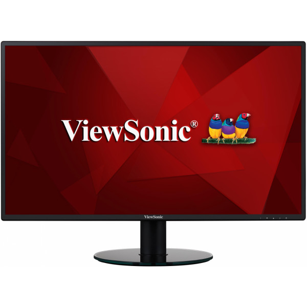 Монитор ViewSonic 27" VA2719-2K-SMHD IPS SuperClear, 2560x1440, 5ms, 300cd/m2, 178°/178°, 50Mln:1, HDMI*2, DP, колонки, HeadphoneOut, Tilt, VESA, Blac