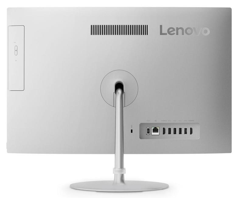 Моноблок Lenovo IdeaCentre 520-24IKU 23.8" Full HD i5 8250U (1.6)/8Gb/1Tb 7.2k/UHDG 620/DVDRW/CR/noOS/GbitEth/WiFi/BT/90W/клавиатура/мышь/Cam/серебристый 1920x1080-19963