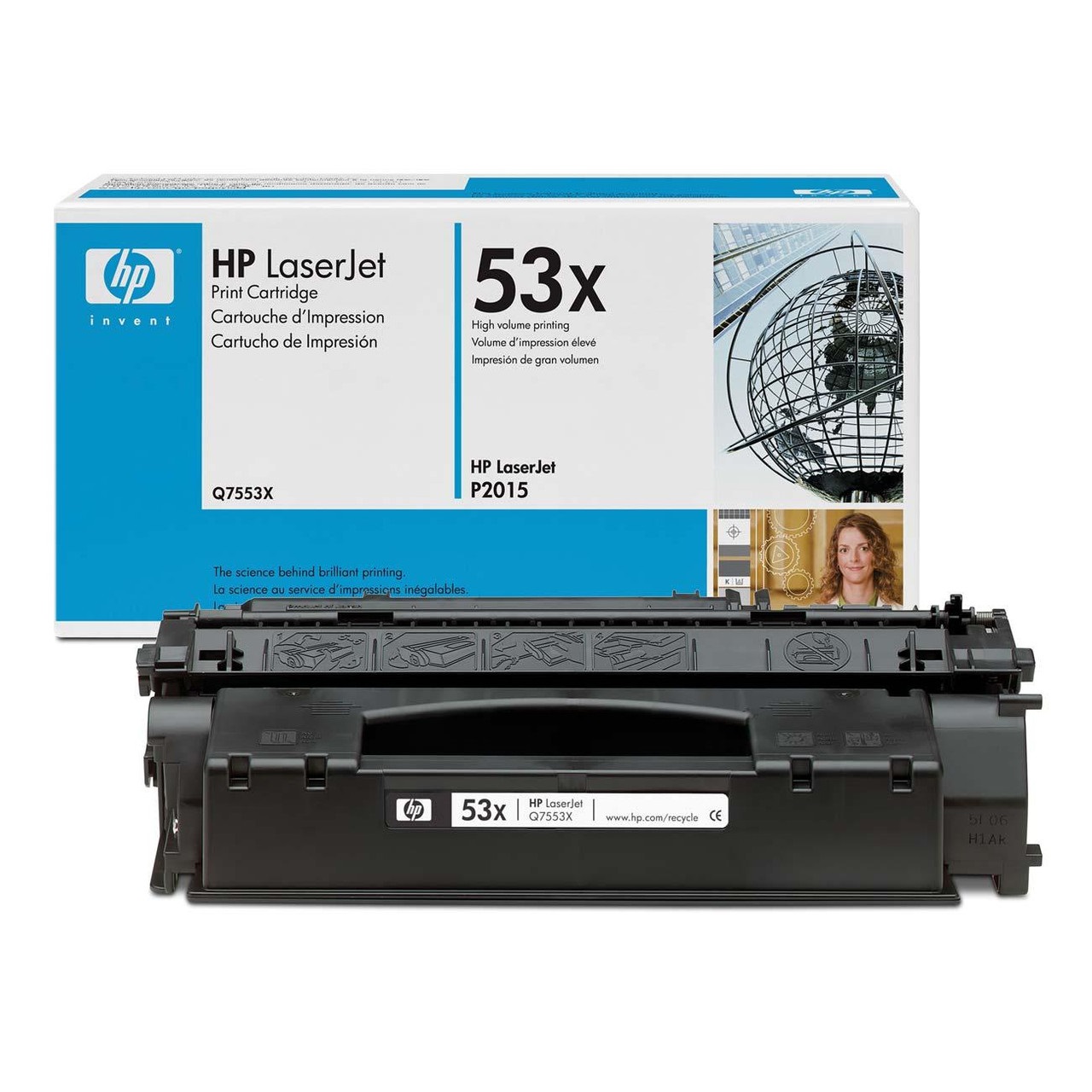 Тонер-картридж HP LaserJet Q7553X Black Print Cartridge