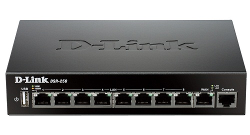 Межсетевой экран D-Link (DSR-250-A4A)