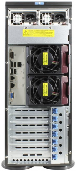 Сервер Supermicro SYS-7047R-TRF - Twr/4U, 2x920W, 2xLGA2011, Intel®C602, 16xDDR3, 8x3.5"HDD, 2xGbE, IPMI-27371