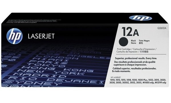 Тонер-картридж HP LaserJet Q2612A Black Print Cartridge
