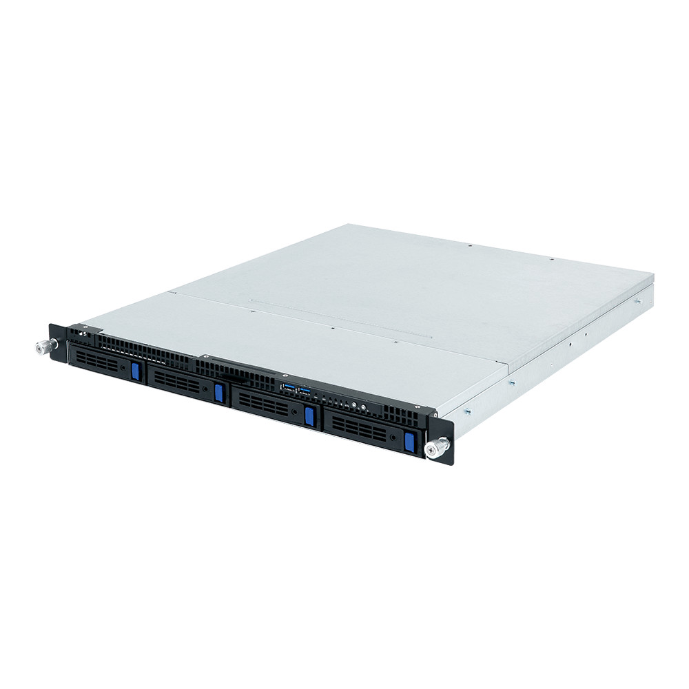 Серверная платформа Gigabyte R121-340 1U, LGA1151, Intel C232, 4 x DDR4, 4 x 3.5" SATA, 2xGigabit Ethernet (1000 Мбит/с), 250 Вт-41172