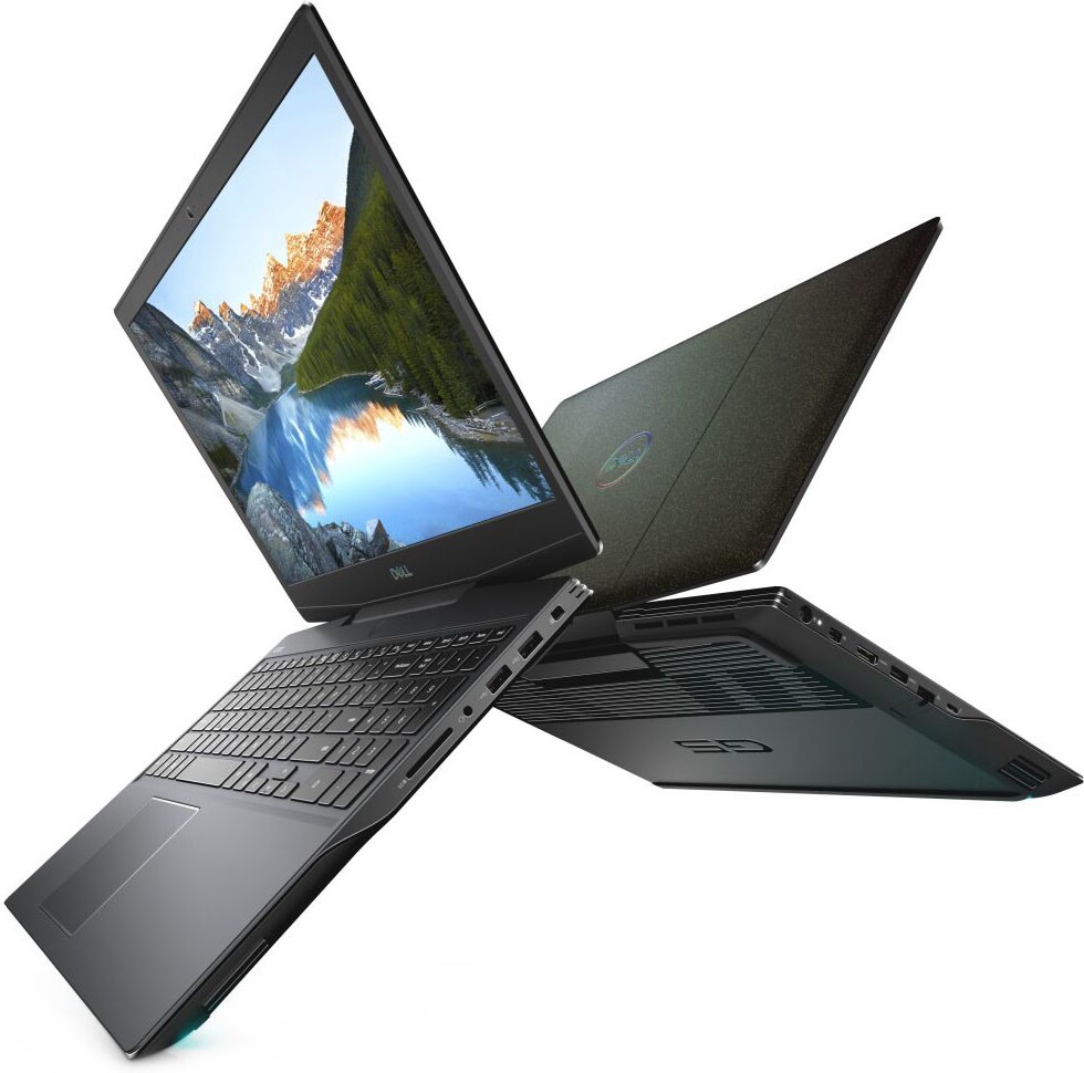 Ноутбук Dell G5 5500 Core i7 10750H/16Gb/SSD1Tb/nVidia GeForce RTX 2060 6Gb/15.6" WVA/FHD (1920x1080)/Linux/black/WiFi/BT/Cam-39210