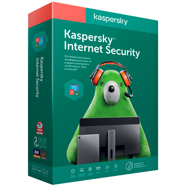 Kaspersky Internet Security Russian Edition. 5-Device 1 year Renewal Download Pack KL1939RDEFR
