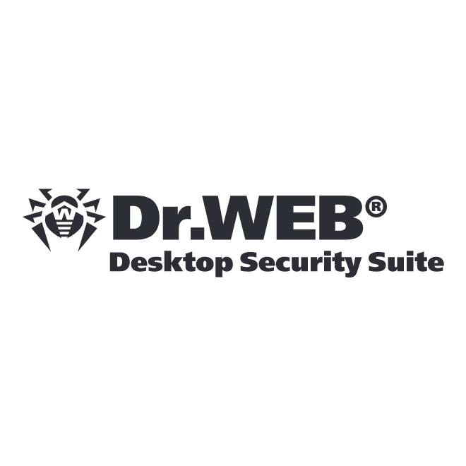 Dr.Web Desktop Security Suite (Комплексная защита) + Центр Управления + Криптограф (ПК 44 / 12 мес.) базовая лицензия LBW-BCR-12M-44-A3