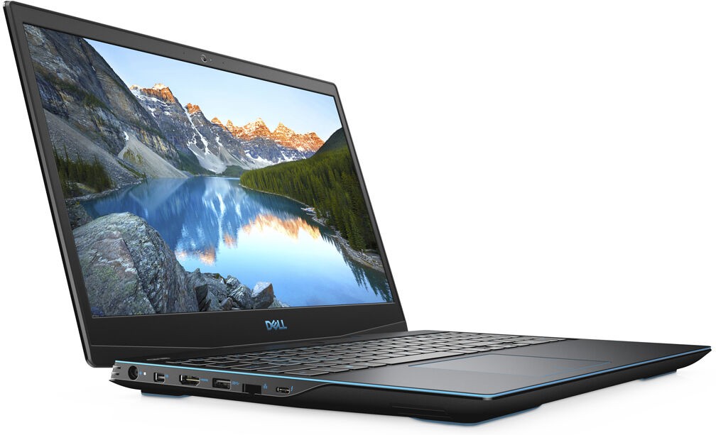 Ноутбук Dell G3 3500 Core i7 10750H/8Gb/SSD512Gb/NVIDIA GeForce GTX 1660 Ti 6Gb/15.6" WVA/FHD (1920x1080)/Windows 10/black/WiFi/BT/Cam-39067