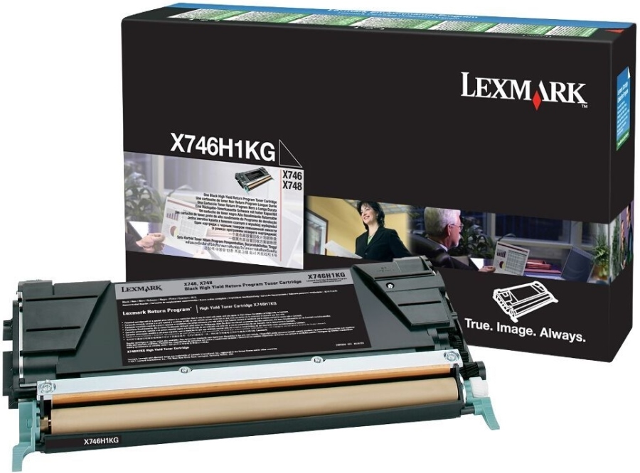 Тонер Картридж Lexmark X746, X748 чёрный (X746H1KG)-21521
