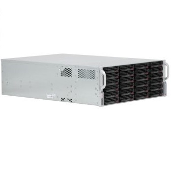 Корпус для сервера 4U, 13.68''x13'', 24x3.5'' hot-swap SAS/SATA with SES2, 7xFH/FL, 437x178x660mm, redundant 900W