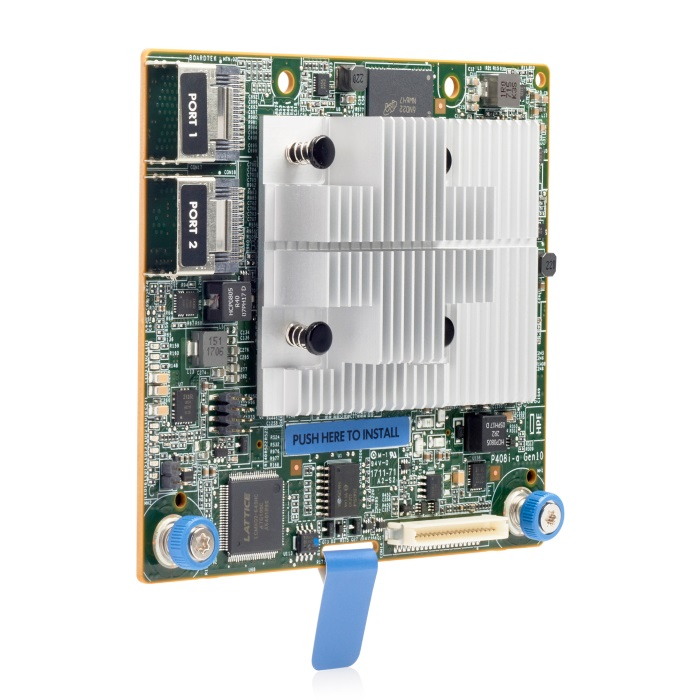 RAID-контроллер HPE Smart Array E208e-p SR Gen10 (8 External Lanes/2GB) 12G SAS Modular LH Controller 869081-B21
