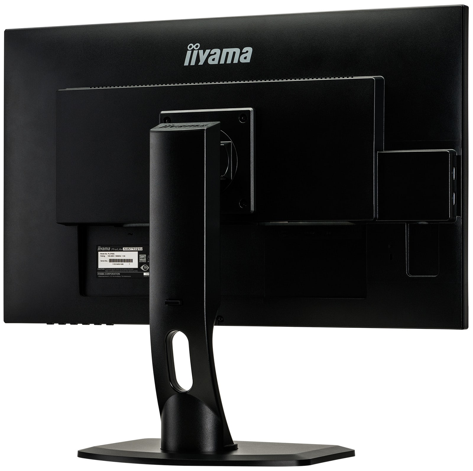 Монитор Iiyama 27" XUB2792QSU-B1 черный IPS LED 5ms 16:9 DVI HDMI M/M матовая HAS Pivot 350cd 178гр/178гр 2560x1440 DisplayPort QHD USB 6.1кг-13897