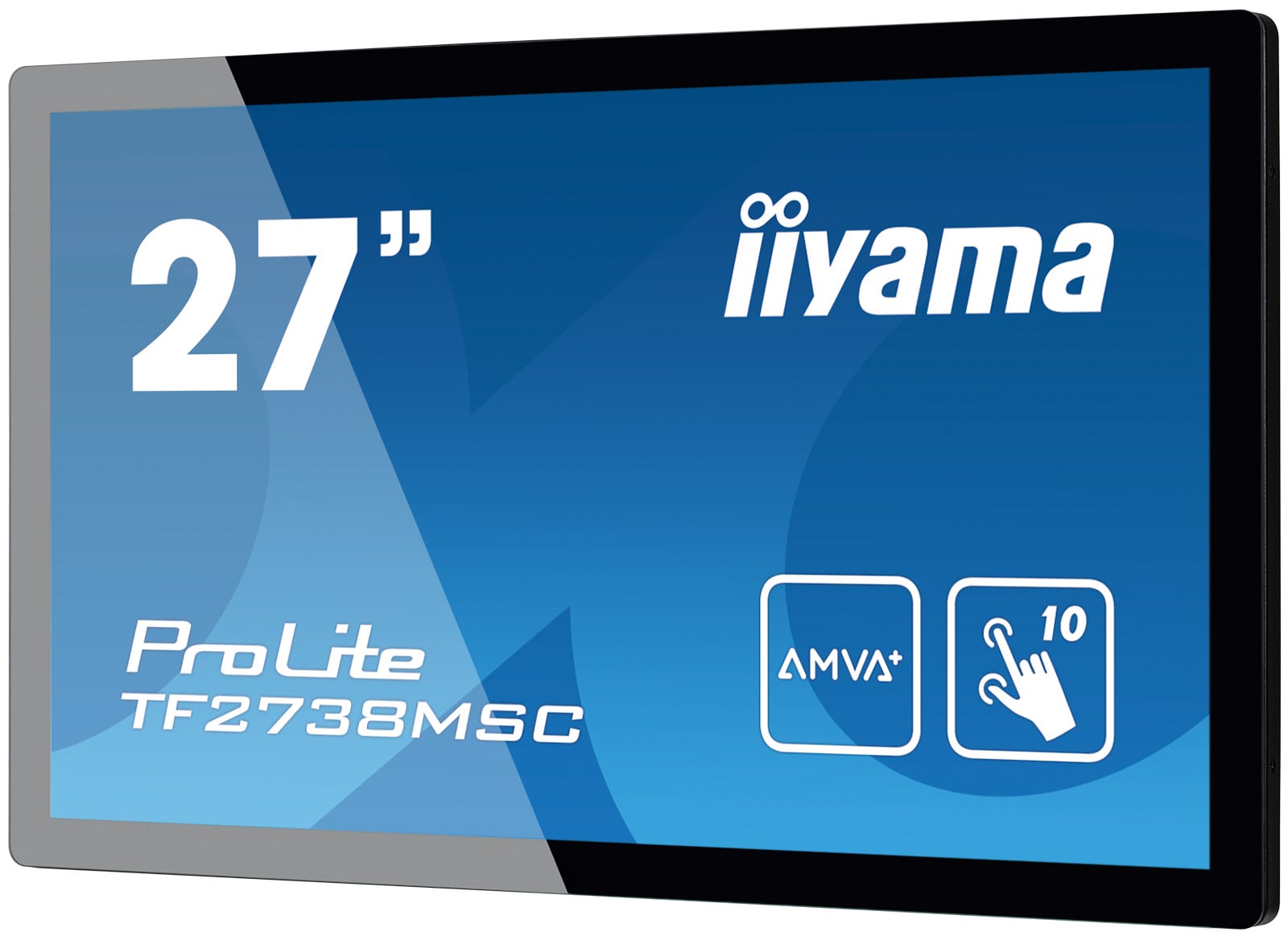 Монитор Iiyama 27" TF2738MSC-B1 черный IPS LED 5ms 16:9 DVI HDMI M/M матовая 300cd 178гр/178гр 1920x1080 DisplayPort FHD USB Touch 7.7кг-13830