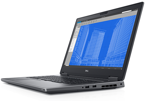 Ноутбук Dell Precision 7730 Xeon E-2186M/32Gb/SSD512Gb/nVidia Quadro P3200 6Gb/17.3"/IPS/FHD (1920x1080)/Windows 10 Professional 64/black/WiFi/BT/Cam