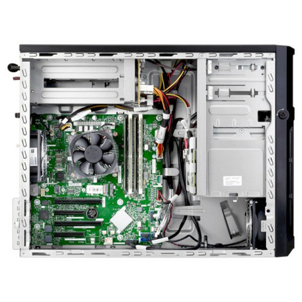 Сервер HPE ProLiant ML30 Gen10 E-2234 Hot Plug Tower(4U)/Xeon4C 3.6GHz(8MB)/1x16GB2UD_2666/S100i(ZM/RAID 0/1/10/5)/noHDD(4)LFF/noDVD/iLOstd(no port)/1NHPFan/PCIfan-baffle/2x1GbEth/1x350W(NHP)-15211