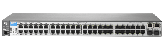 Коммутатор HPE Aruba  2620 48 Switch (48x10/100, 2x10/100/1000, 2xSFP, managed L3 static, virtual stacking, 19') (repl. for J9088A) J9626A#ABB